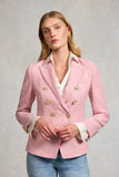 Knightsbridge Blazer (Light Pink Puppytooth)