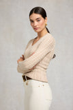 Seattle V-Neck Knit (Oatmeal)