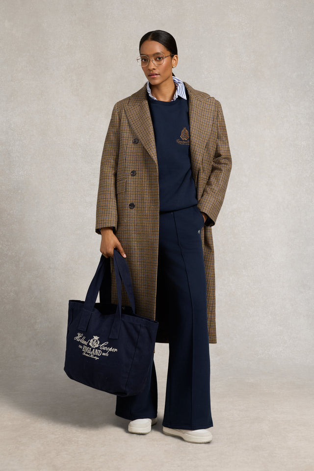 Relaxed Fit Crew Neck Sweat (Ink Navy)