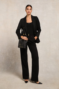 Ruby Knitted Vest (Black)