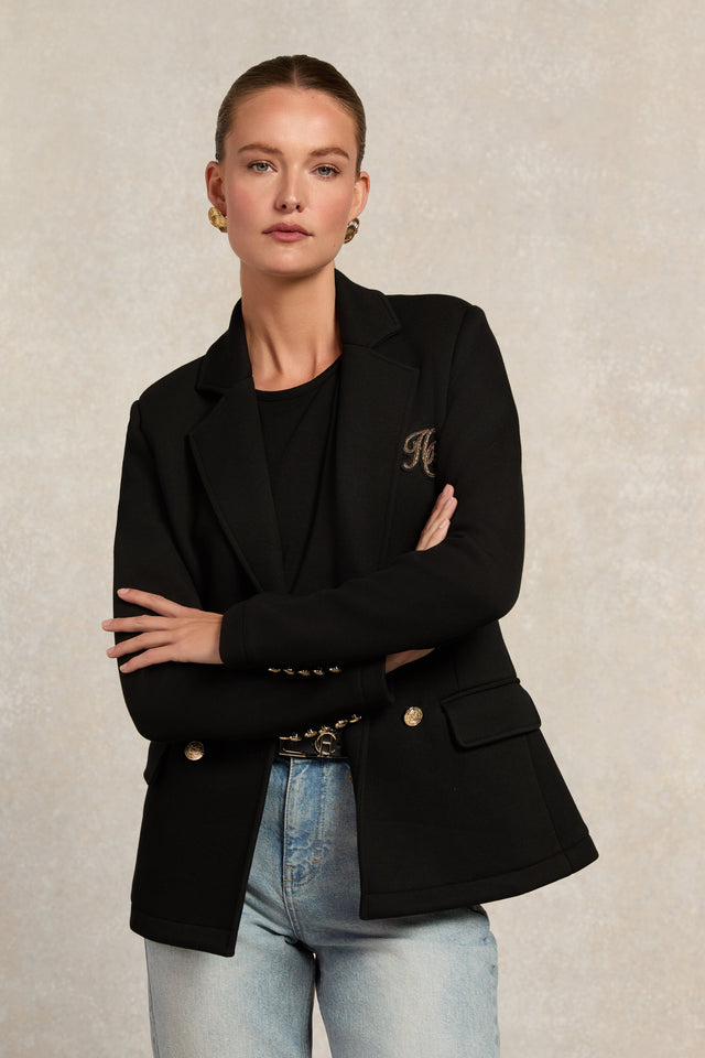 Relax Fit Crew Neck Tee (Black)