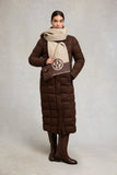 Crawford Longline Coat (Cocoa Mini Flock)
