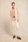 Country Fleece Gilet (Soft Pink)
