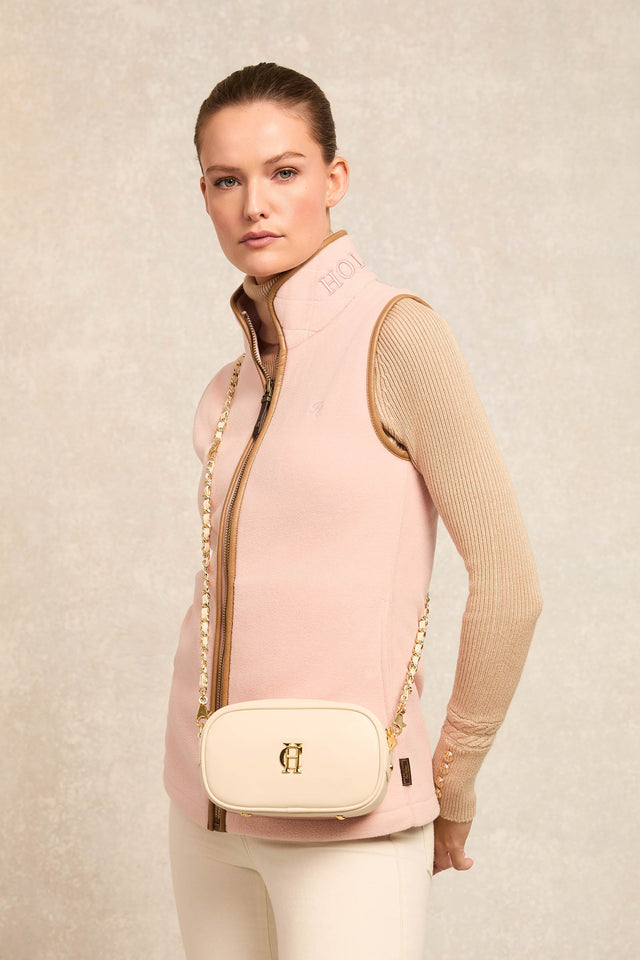 Country Fleece Gilet (Soft Pink)
