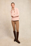 Country Fleece Quarter Zip (Soft Pink)