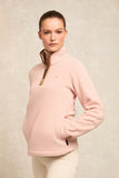 Country Fleece Quarter Zip (Soft Pink)