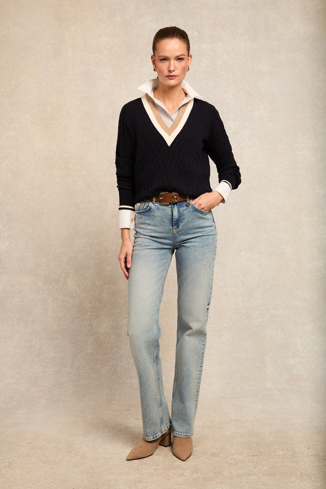 Classic Straight Jean (Vintage Indigo)