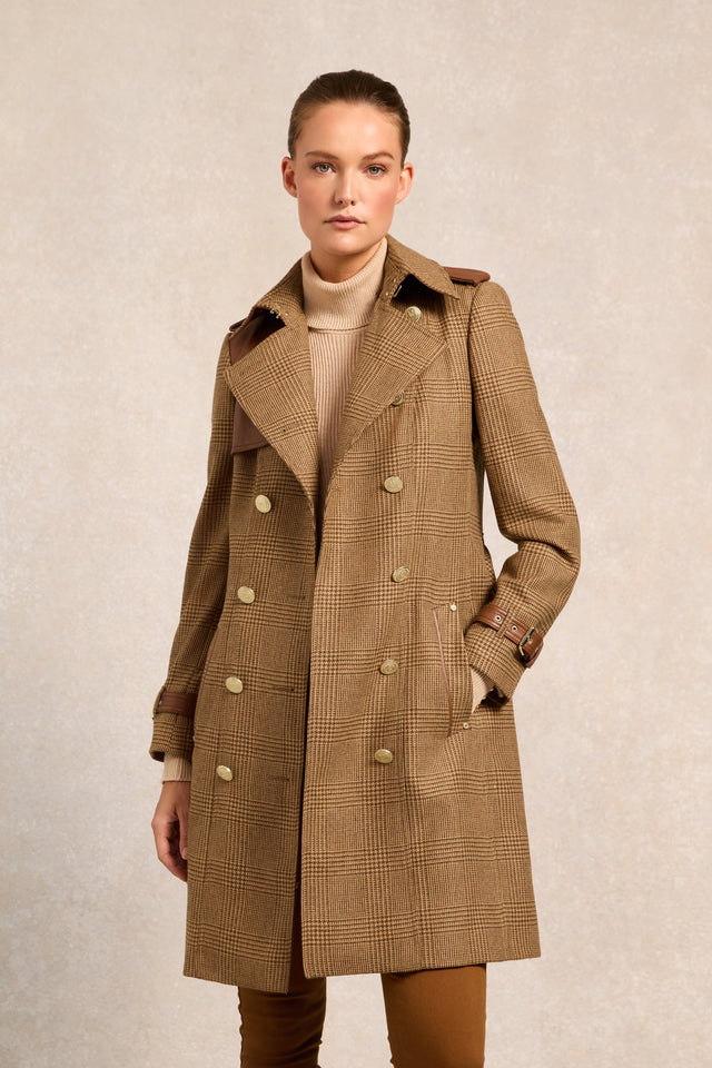 Marlborough Trench Coat (Tawny)