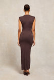 Harper Maxi Dress (Chocolate)
