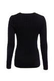Seattle V-Neck Knit (Black)