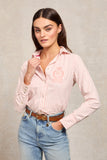Classic Button Down Shirt (Pink Stripe)