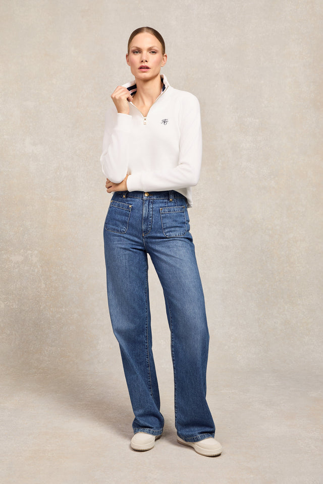 Retro Trainer (Off White)