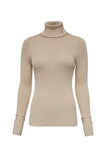 Painswick Roll Neck Knit (Biscuit)