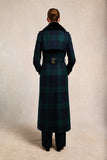 Marlborough Shearling Trench Coat (Blackwatch)