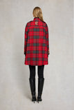 Highbury Cape Coat (Red Tartan)