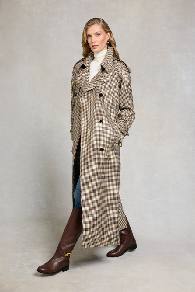Full Length Soho Trench Coat (Westminster Tweed)