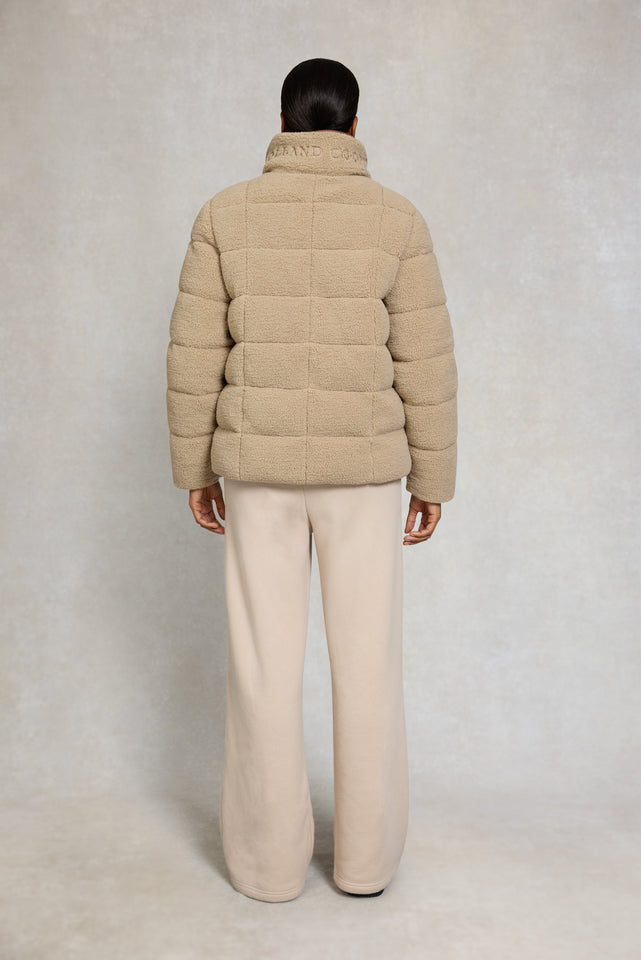 Crawford Padded Jacket (Natural Borg)