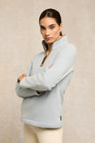 Country Fleece Quarter Zip (Pale Blue)