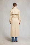 Gatcombe Full Length Trench Coat (Stone)