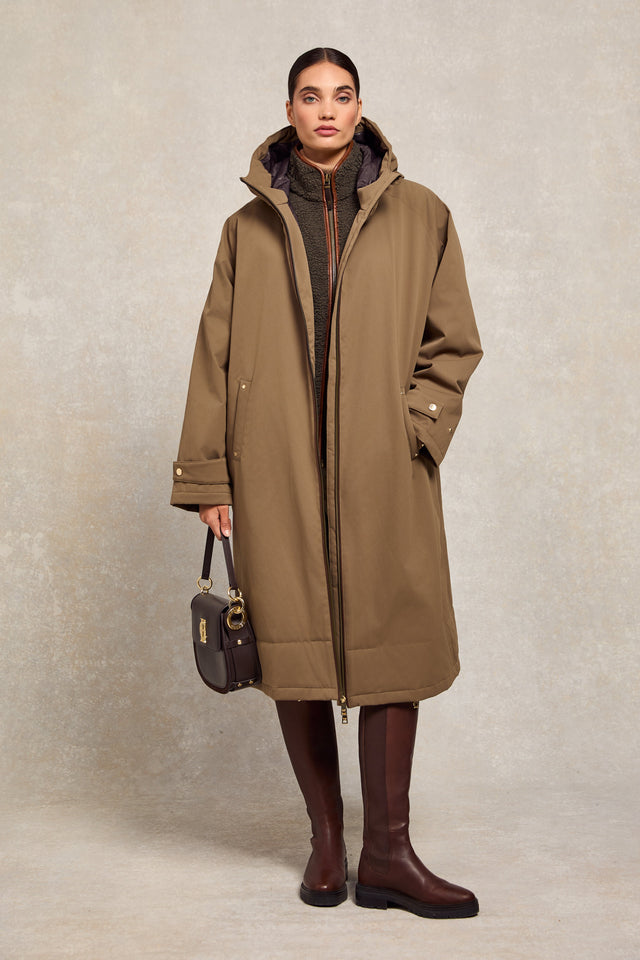 One-Size Lightweight Waterproof Coat (Mink)