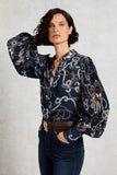 Beau Shirt (Navy Horse Print)