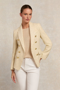 Knightsbridge Blazer (Ivory Sparkle Tweed)