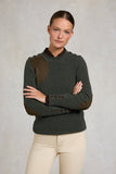 Heritage Crew Neck Knit (Forest Marl)