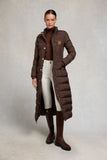 Milton Longline Coat (Chocolate)
