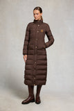 Milton Longline Coat (Chocolate)