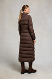 Milton Longline Coat (Chocolate)