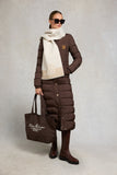 Milton Longline Coat (Chocolate)