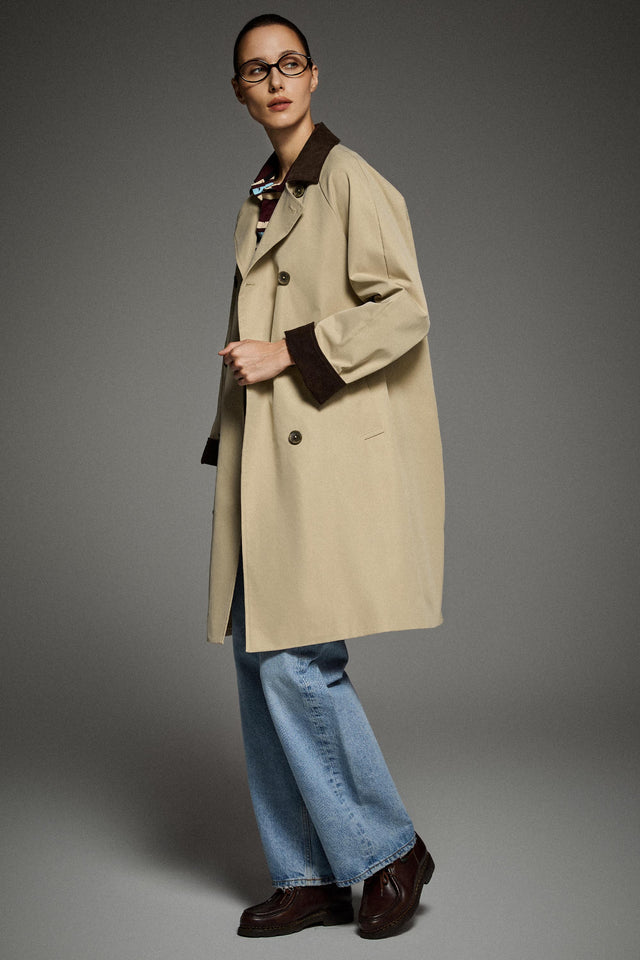 Casual Oversized Trench Coat