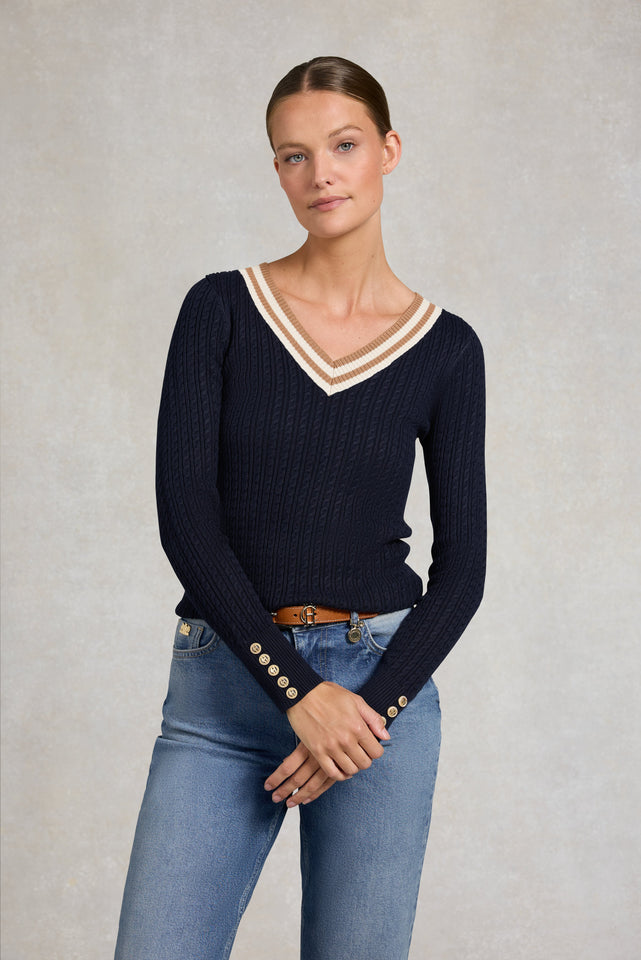 Zoe Knit (Ink Navy)