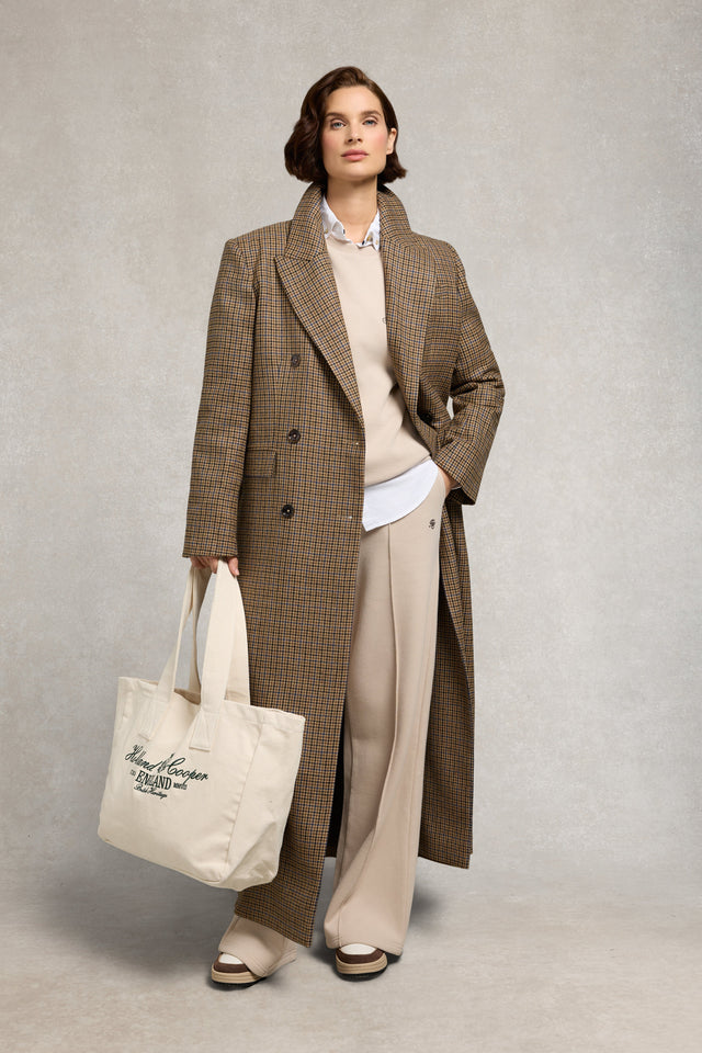 Relaxed Fit Crew Neck Sweat (Stone)