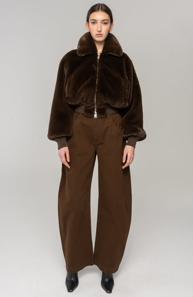 Ninon Pants - Chocolate