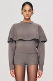 Evian Knit Top - Grey