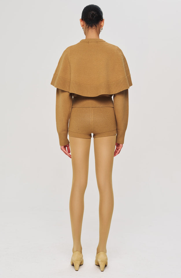Evian Knit Top - Camel