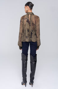 Zenia Top - Jade Camo