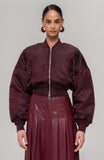 Elodie Jacket - Cabernet