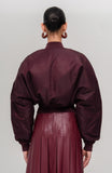 Elodie Jacket - Cabernet