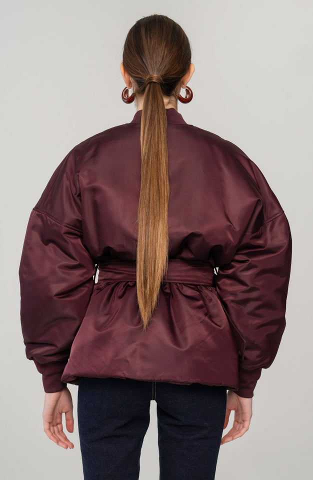 Norell Jacket - Cabernet