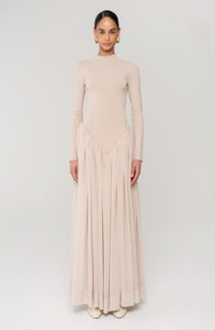 Speck Knit Dress - Sand