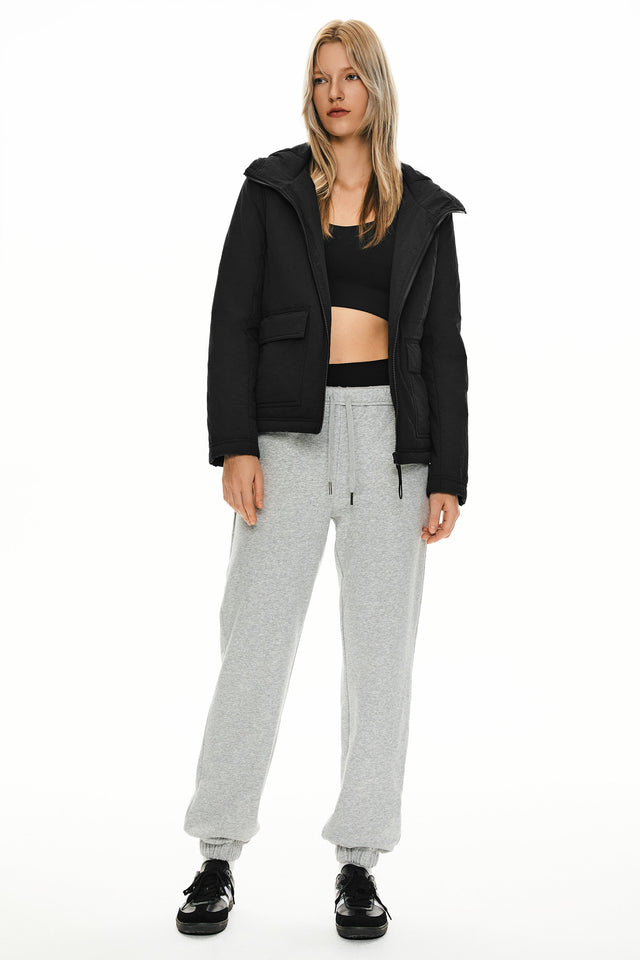 Hooded Lightweight Jacket Zip Up