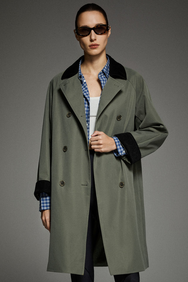 Casual Oversized Trench Coat