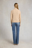 Tori Quarter Zip Knit (Camel)