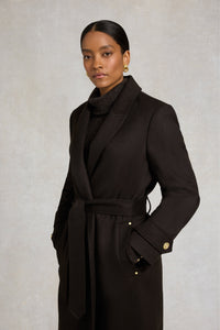 Wrap Coat (Chocolate)