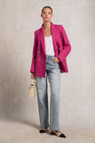 Belgravia Blazer (Hot Pink Barathea)