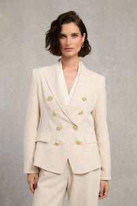 Knightsbridge Blazer (Natural Linen)