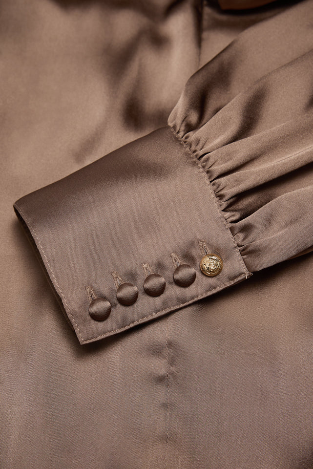 Ariella Blouse (Truffle)