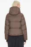 Aurora Cropped Thermal Down Puffer Jacket
